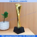 Cúp composite cuốn thư (mẫu 019)